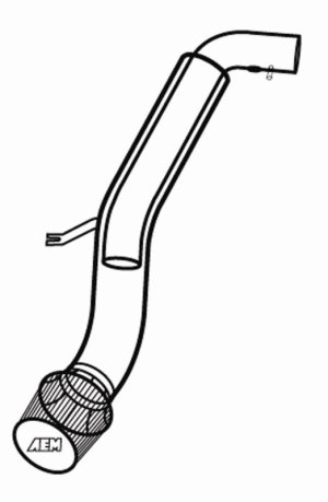 Honda Accord Performance Air Intake - AEM Induction - Dual Chamber Design - Gunmetal Gray - `03-`05